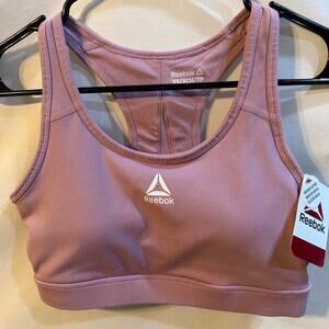 Reebok nwt pink sports bra XS